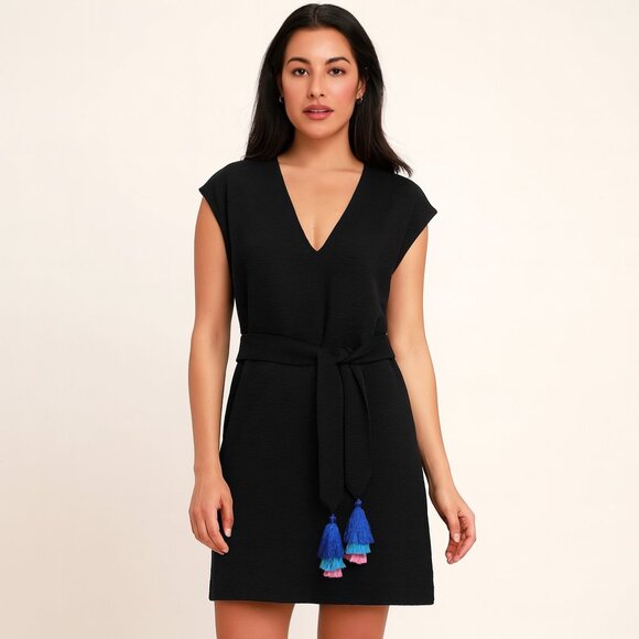 Marie Oliver | Tassel Mini Dress - Picture 1 of 8